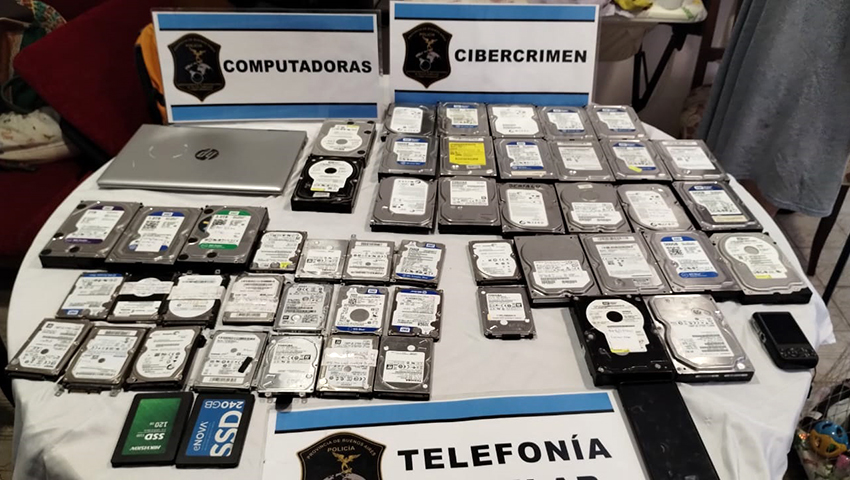 En La Plata, se realizan allanamientos por delitos de explotación sexual infantil en la&nbsp;web