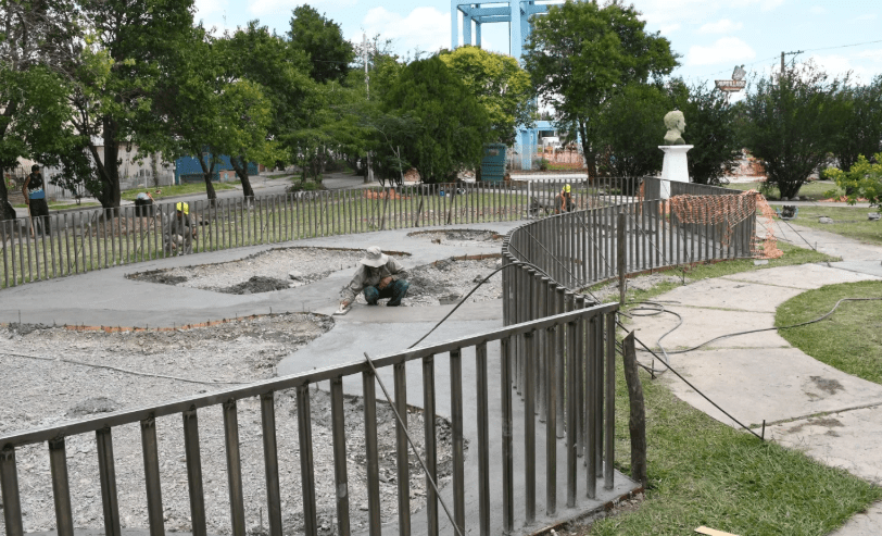 Durand inauguró el reacondicionamiento de la Plaza Gareca: «Fue un pedido de los vecinos» 