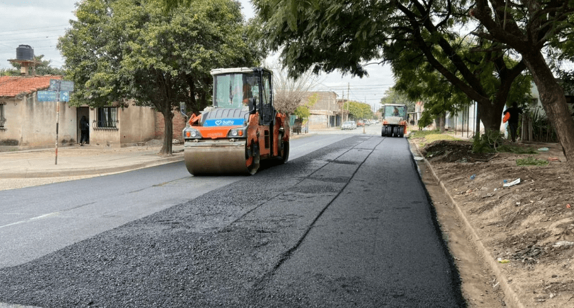 Durand sobre la repavimentación de más de 20 cuadras en el barrio Limache: “Estamos recuperando la ciudad calle por&nbsp;calle”