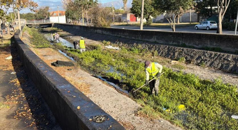 Durand destacó el reacondicionamiento del canal pluvial 16 de Septiembre: “Invertir en infraestructura es prevenir&nbsp;problemas”