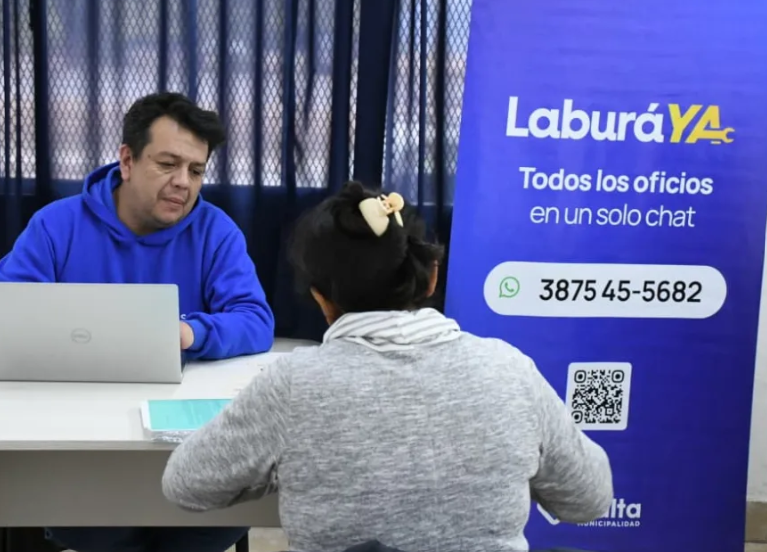 Durand impulsa una capacitación sobre el uso de “Laburá Ya” para facilitarle a los salteños nuevas oportunidades laborales: “Los vecinos quieren aprender”